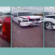 Illustration for article titled Did iEvery/i Lowered Truck In Texas Get Wrecked In This Massive Pile-Up?